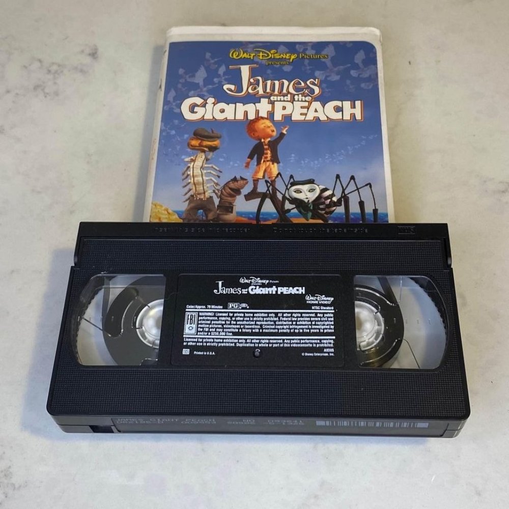 James And The Giant Peach VHS